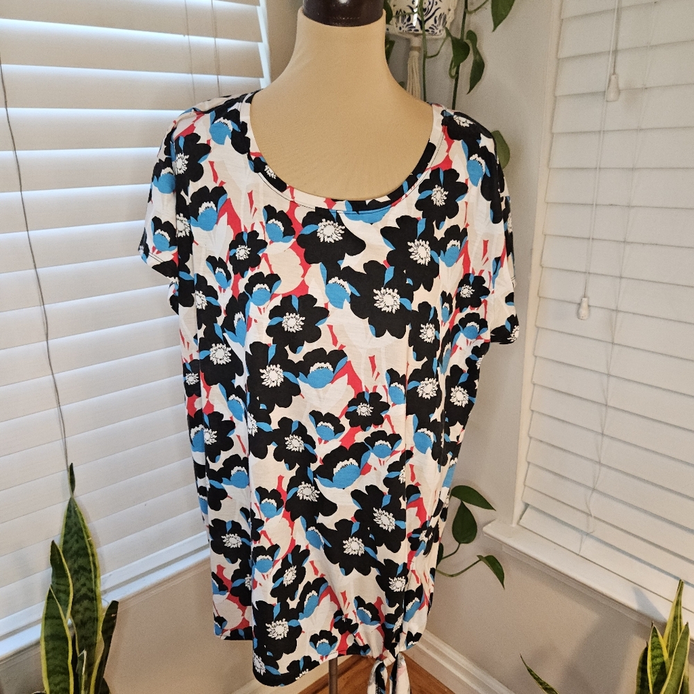 Floral Print Women's Top